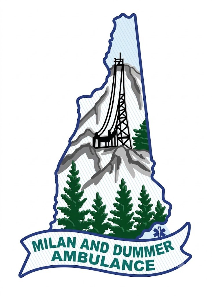 Milan and Dummer Ambulance Service Crest Badge